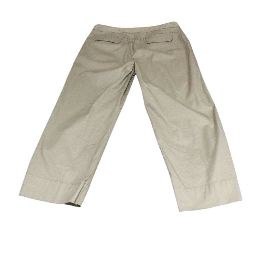 NWT LIZ CLAIBORNE‎ Cotton spandex Cropped khaki pants 16 stretch comfy soft - Picture 4 of 10